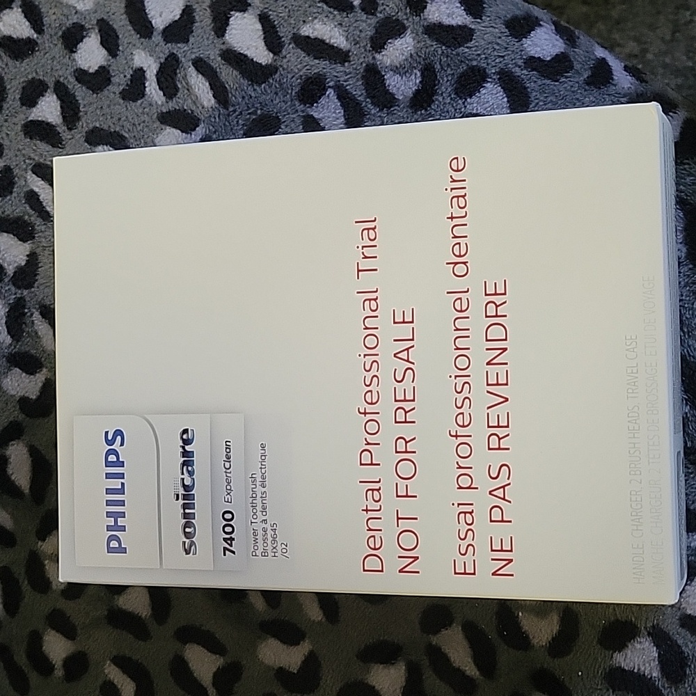 Philips Sonicare electric toothbrush